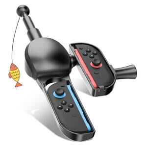 Fishing Rod Handle Grip for Nintendo Switch 2 Joy-con For Bass Pro Sim Games